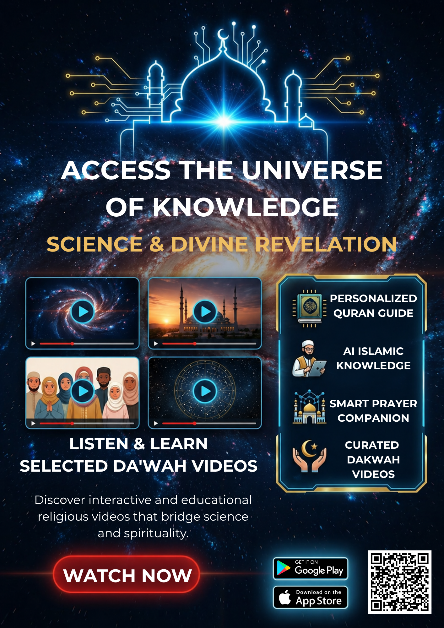 Muslim AI Dakwah poster