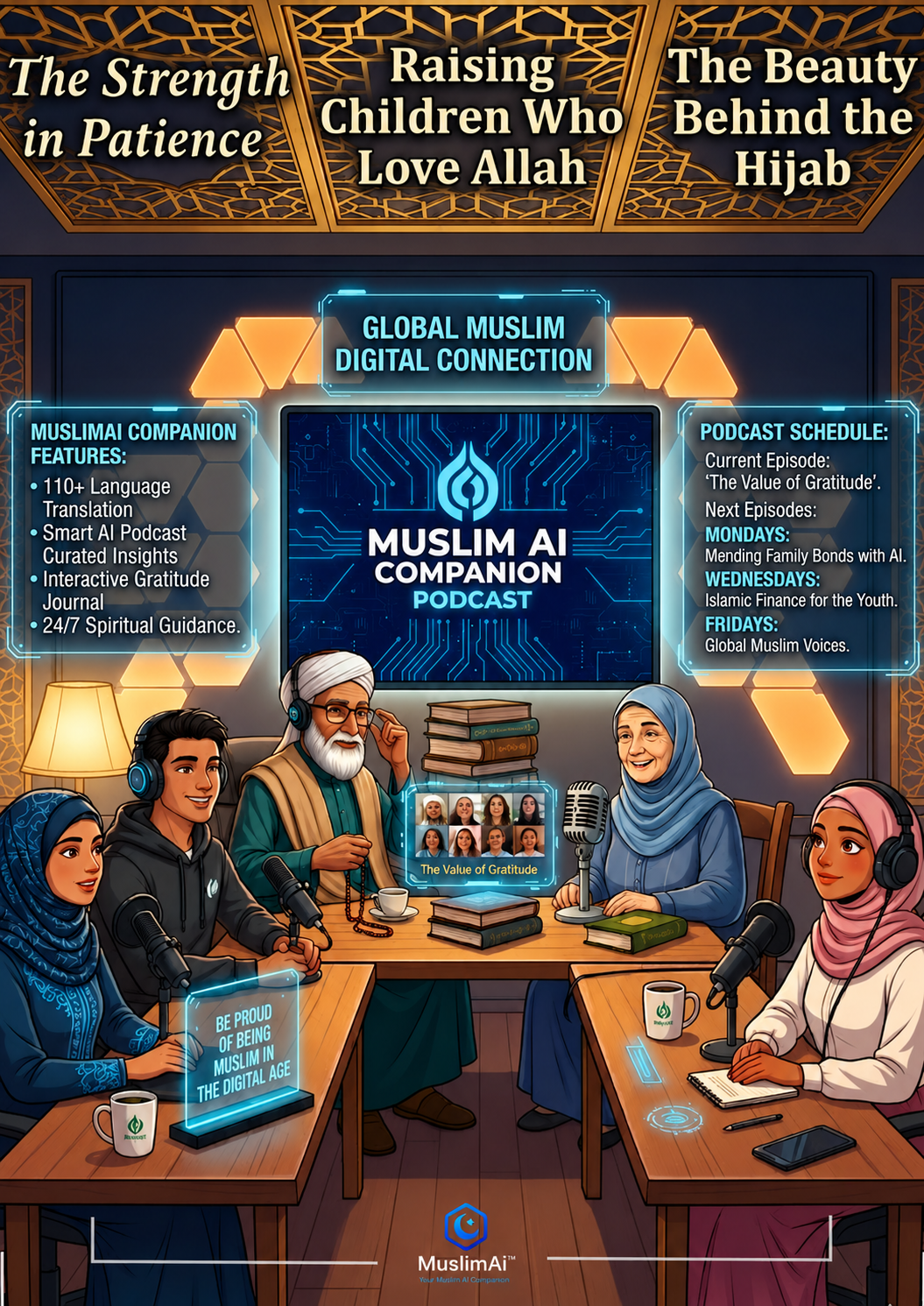 Muslim AI Podcast poster